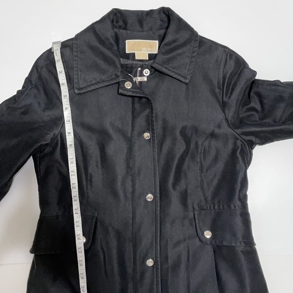 Michael Kors Woman Black Coat Wool Jacket Size PS - Picture 15 of 16